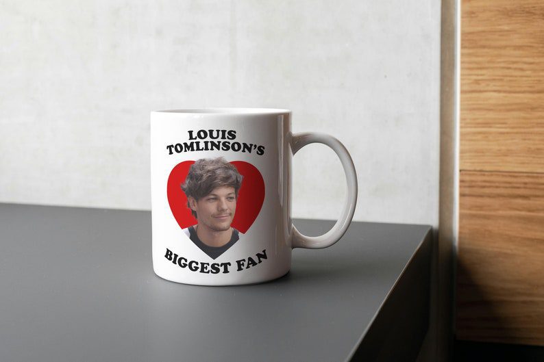 Louis Tomlinson Fan Mug - 1D Fan Mug One Direction Gift EMUG2011