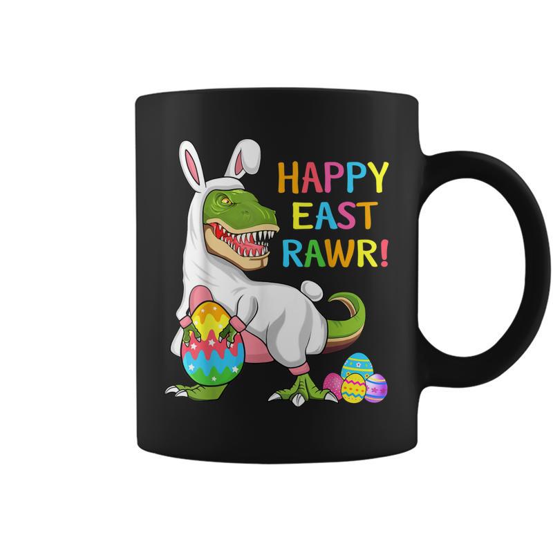 Easter Day Dinosaur Funny Happy Eastrawr T Rex Easter Coffee Mug