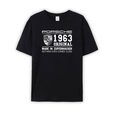 1963 Porsche Logo Limited Unisex T-Shirt Cotton Tee TBT1240