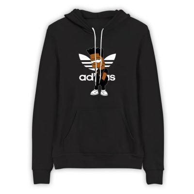 Adidas Bart Simpson Black Guy Limited Unisex Fleece Hoodie TBH1078