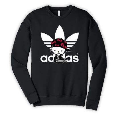 Adidas Hello Kitty Unisex Cotton Pullover Sweatshirt TBS1097