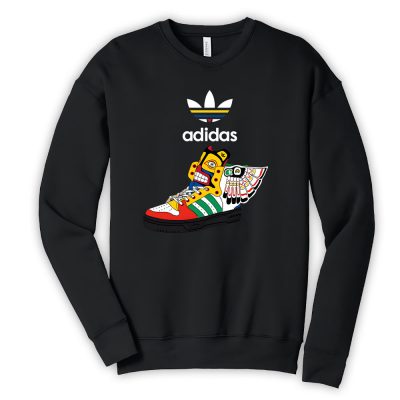 Adidas Unisex Cotton Pullover Sweatshirt TBS1394