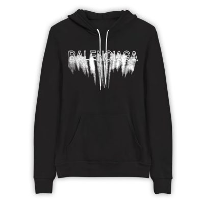 Balenciaga Logo Limited Unisex Fleece Hoodie TBH1154