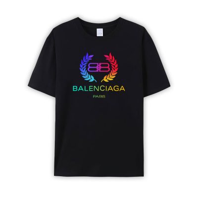 Balenciaga Logo Premium Limited Unisex T-Shirt Cotton Tee TBT1049