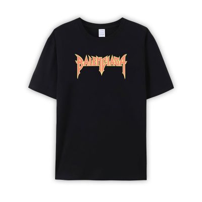 Balenciaga Metal Limited Unisex T-Shirt Cotton Tee TBT1152