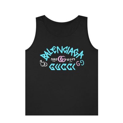 Balenciaga x Gucci Logo Unisex Tank Top TTTB0843
