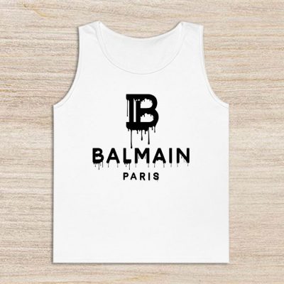 Balmain Drip Logo Unisex Tank Top TTTB1017