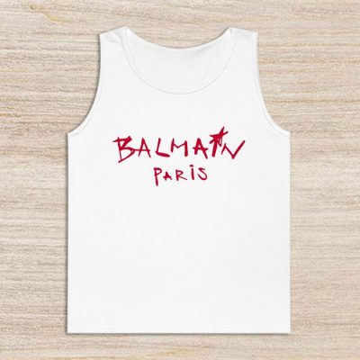 Balmain Paris Graffiti Unisex Tank Top TTTB1006