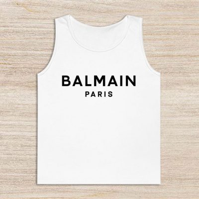Balmain Paris Logo Unisex Tank Top TTTB0986