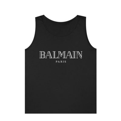 Balmain Paris Logo Unisex Tank Top TTTB0988