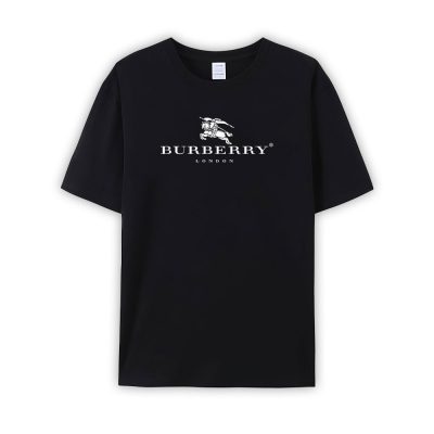 Burberry London White Limited Unisex T-Shirt Cotton Tee TBT1021