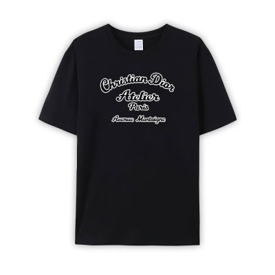 Christian Dior Atelier Paris Avenue Montaigne Limited Unisex T-Shirt Cotton Tee TBT1246