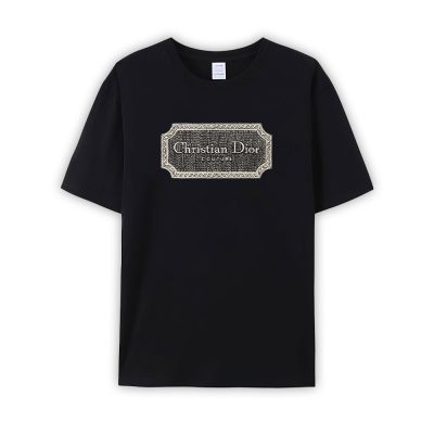 Christian Dior Couture Limited Unisex T-Shirt Cotton Tee TBT1236