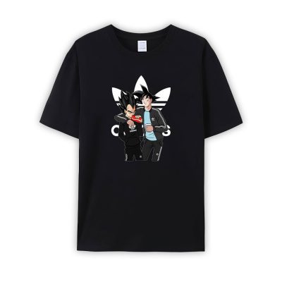 DragoNBAll Goku And Vegeta Adidas Limited Unisex T-Shirt Cotton Tee TBT1095