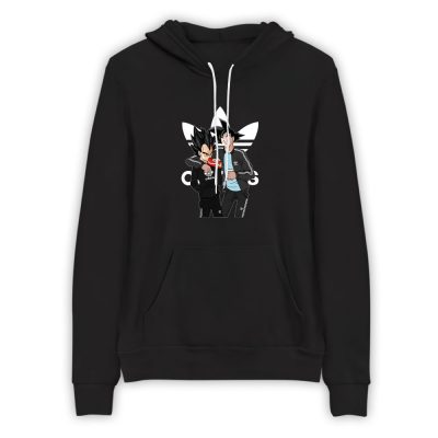 Dragonball Goku And Vegeta Adidas Limited Unisex Fleece Hoodie TBH1095