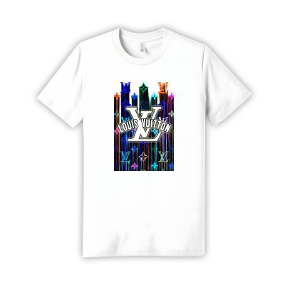 Louis Vuitton Colorful Black Luxury Brand Limited Unisex T-Shirt Cotton Tee TBT1110