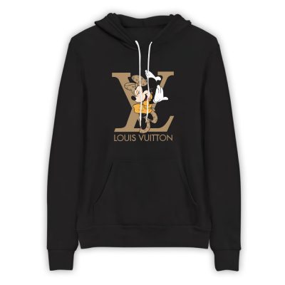 Minnie Mouse Louis Vuitton Limited Unisex Fleece Hoodie TBH1070
