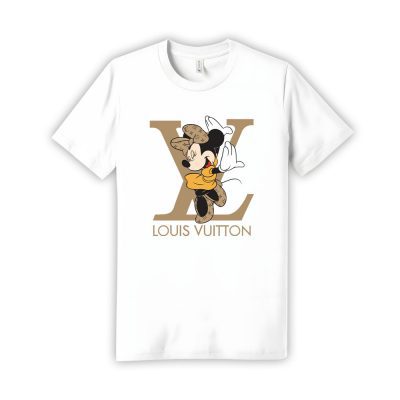 Minnie Mouse Louis Vuitton Limited Unisex T-Shirt Cotton Tee TBT1070