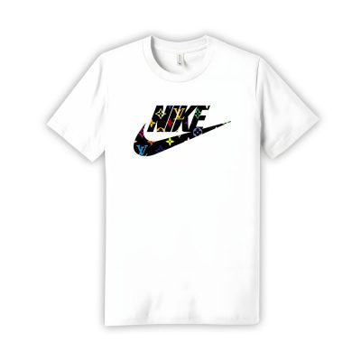 Nike Logo X Louis Vuitton Limited Unisex T-Shirt Cotton Tee TBT1076