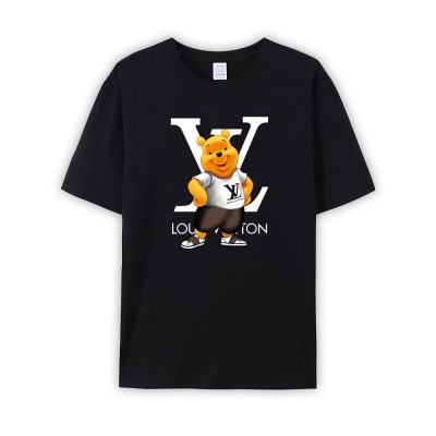 Winnie The Pooh Louis Vuitton Limited Unisex T-Shirt Cotton Tee TBT1033