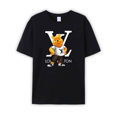 Winnie The Pooh Louis Vuitton Limited Unisex T-Shirt Cotton Tee TBT1099